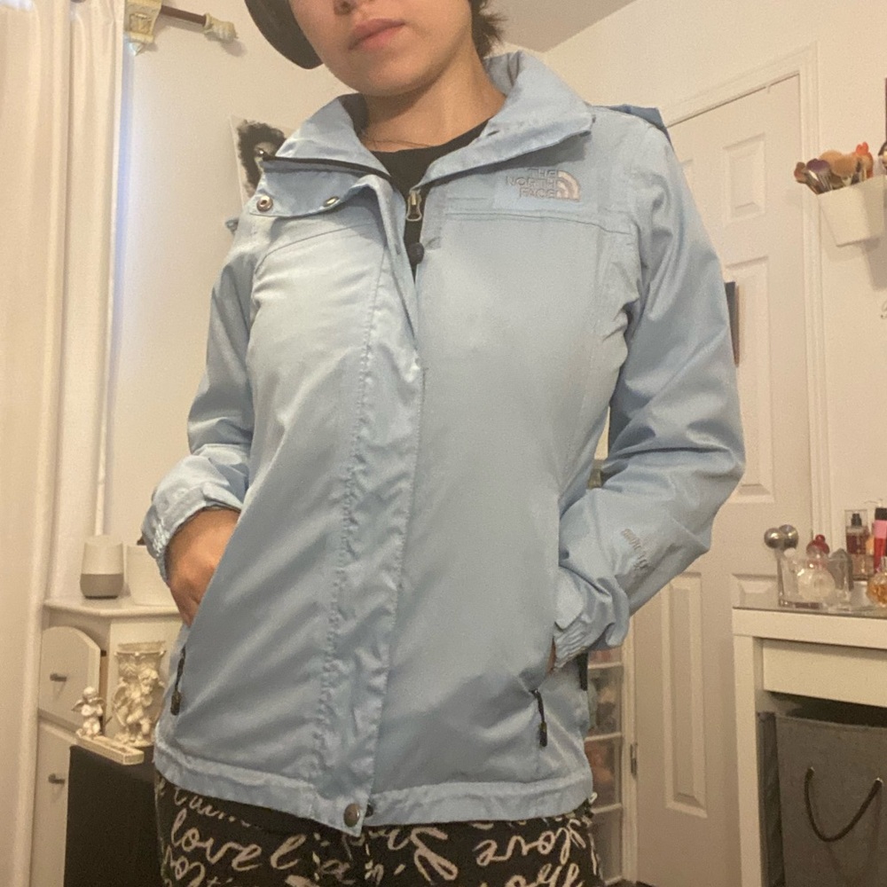 North face rain resistant jacket